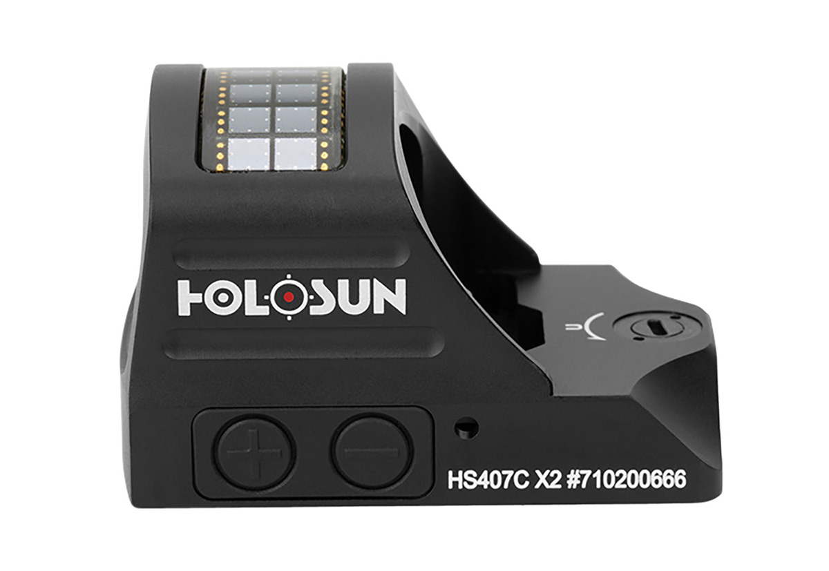 Holosun HS407C X2 Reflex Sight 1x 2 MOA Red Dot HS407C X2 HS407CX2