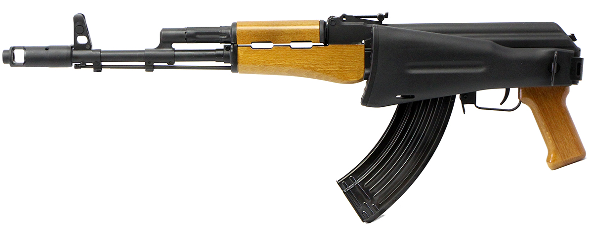 Kalashnikov Usa Kr X Ak Side Folding Rifle With Amber Wood