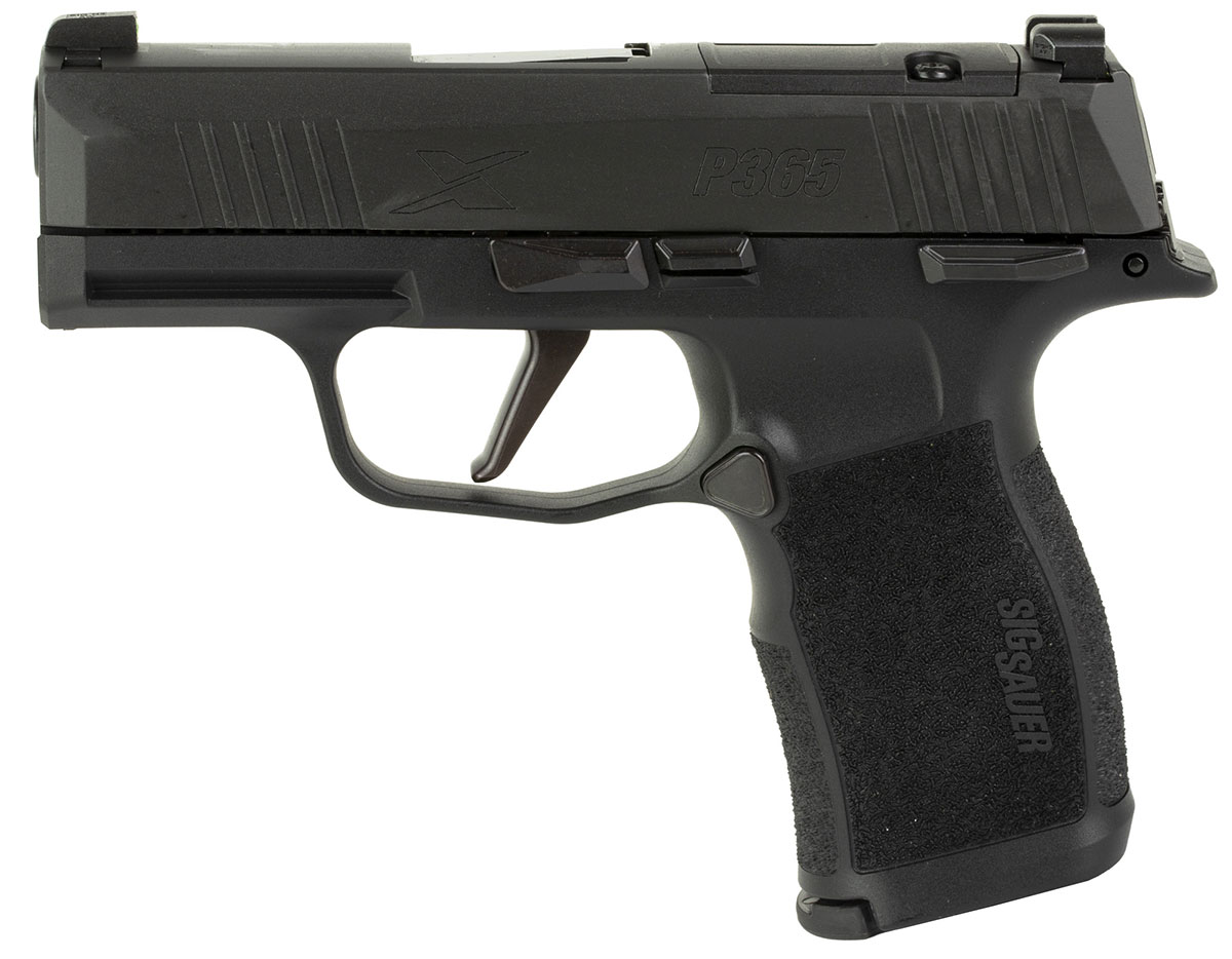 Sig Sauer P365X 9mm Pistol with Manual Safety, 365X-9-BXR3P-MS ...