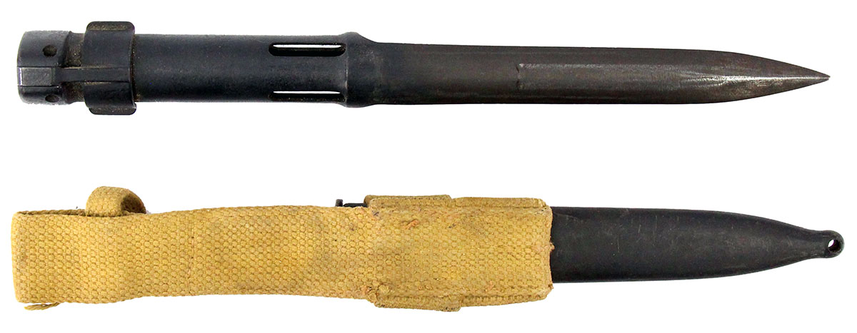 FAL Type C Bayonet with Scabbard & Frog