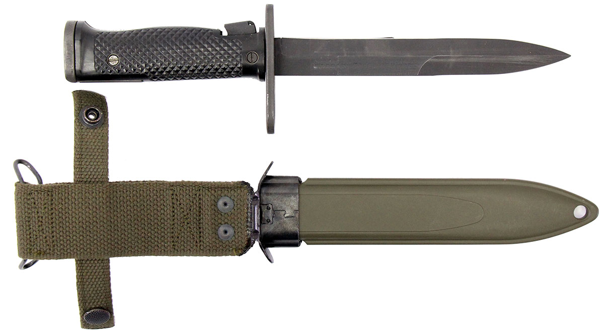 GI Imperial US M5A1 Bayonet with German M8A1 Scabbard