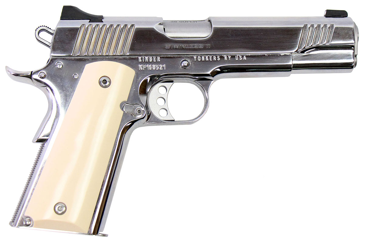 Kimber 1911 Stainless II High Polished 38 Super Pistol, 3200397