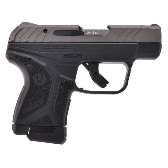 Ruger LCP II Lite Rack 22LR Pistol with Tungsten Cerakote Slide, 13732