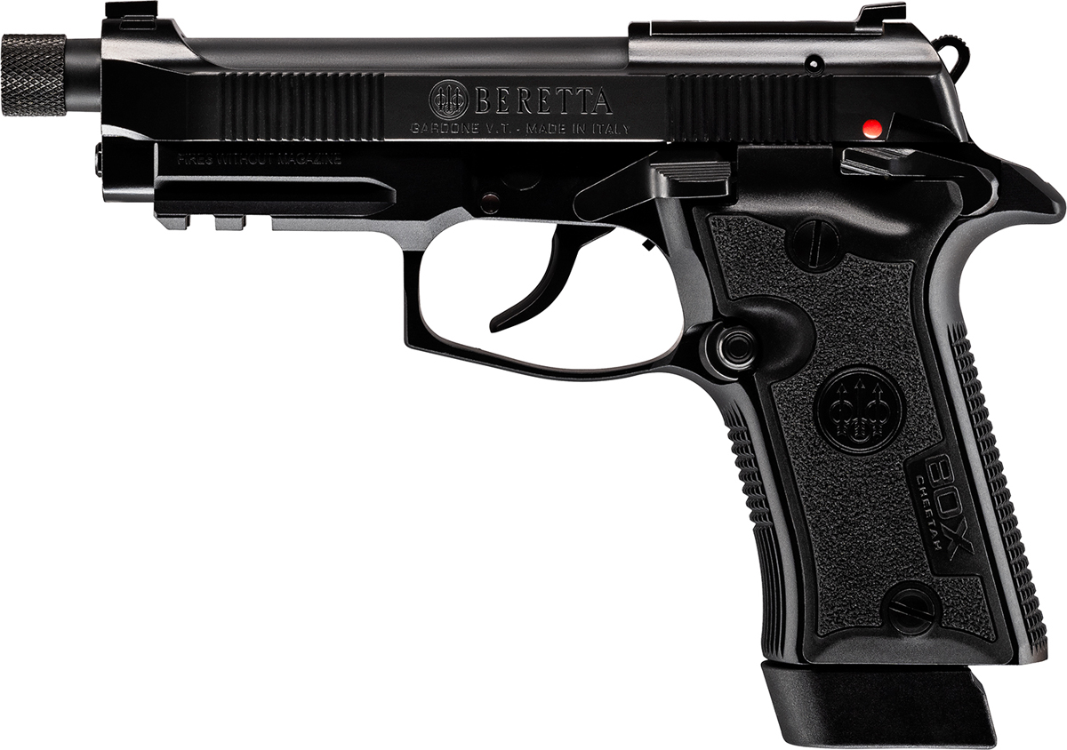 Beretta 80X Cheetah Tactical Urban 380 ACP Pistol with Threaded Barrel ...