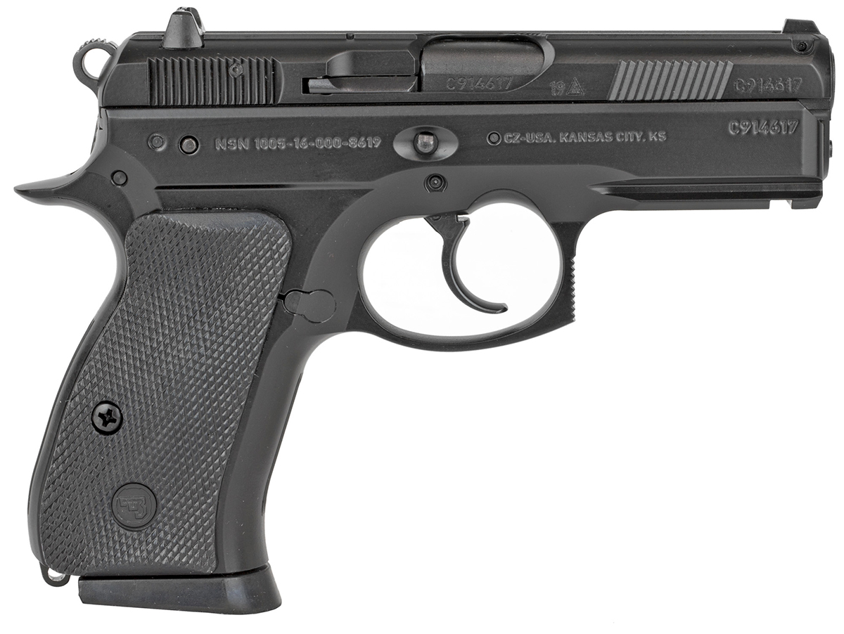 CZ 75 P-01 Compact 9mm Pistol Black Finish 15-Round Capacity