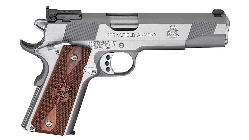 Springfield Armory 1911-A1 Stainless Target 9mm Pistol PI9134LCA